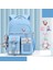 Ruichihu Schoolbag Ilkokul Kız 1-3-6-9 Sınıf Okul Çantası Çocuk Sırt Çantası Yükü Azaltmak ve Omurgayı Korumak Için (Yurt Dışından) 1