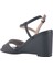Ayla 3fx Siyah Kadın Comfort Sandalet 3