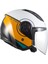 Aırflow 2 Cover Siyah-Beyaz-Gold Kask 3