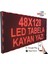 LED Tabela 48 x 128 cm Tek Taraflı Kırmızı Kayan Yazı-Wifi 1