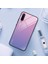 Xiaomi Mi 9-Rose Mavi Için Gradyan Temperli Cam Tpu+Pc Mobil Arka Kapak (Yurt Dışından) 2