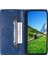 Xiaomi Için Redmi Note 12 4g Toz Geçirmez Rfıd Engelleme Stand Kapağı Cüzdan Deri Telefon Kılıf Mavisi (Yurt Dışından) 3
