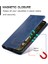 Xiaomi Için Redmi Note 12 4g Toz Geçirmez Rfıd Engelleme Stand Kapağı Cüzdan Deri Telefon Kılıf Mavisi (Yurt Dışından) 5