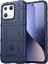 Xiaomi Için Koruyucu Kabuk 13 Engebeli Kare Doku Doku Çarpışmasına Dayanıklı Tpu Kapak Telefon Kılıfı-Mavi (Yurt Dışından) 1