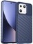 Xiaomi 13 Thunder Serisi Twill Texture Scratch Anti-Cratch Koruyucu Arka Kapak Için Kalınlaştırılmış Tpu Telefon Kılıfı-Mavi (Yurt Dışından) 1