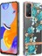 Xiaomi Redmi Için Note 12 Pro 4g/11 Pro 4g (Mediatek)/redmi Note 11 Pro 5g (Qualcomm) Çiçek Deseni Ultra-Slim Tpu Telefon Kılıfı Imd Anti-Çizelge Elektroplatma KAPAK-HC002 Mavi Gül (Yurt Dışından) 1