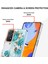 Xiaomi Redmi Için Note 12 Pro 4g/11 Pro 4g (Mediatek)/redmi Note 11 Pro 5g (Qualcomm) Çiçek Deseni Ultra-Slim Tpu Telefon Kılıfı Imd Anti-Çizelge Elektroplatma KAPAK-HC002 Mavi Gül (Yurt Dışından) 4