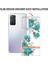 Xiaomi Redmi Için Note 12 Pro 4g/11 Pro 4g (Mediatek)/redmi Note 11 Pro 5g (Qualcomm) Çiçek Deseni Ultra-Slim Tpu Telefon Kılıfı Imd Anti-Çizelge Elektroplatma KAPAK-HC002 Mavi Gül (Yurt Dışından) 5