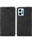 Xiaomi Için Redmi Not 12 4g Rfıd Engelleyen Telefon Cüzdan Kılıf Deri Deri Stand Black (Yurt Dışından) 1