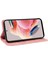 Xiaomi Için Redmi Note 12 4g Rfıd Engelleme Telefon Cüzdan Kılıf Deri Deri Stand Kapak Pembe (Yurt Dışından) 3