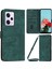 Xiaomi Redmi Için Note 12 Pro+ 5g/note 12 Explorer 5g Cüzdan Telefon Kılıf Hatları Baskılı Deri Stand Koruyucu Flip Kapak-Yeşil (Yurt Dışından) 1