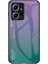 Xiaomi Için Redmi Note 12 4g Telefon Kılıfı Temperli Cam+Pc+Tpu Gradyan Cep Telefonu Kapak Sınıflandırıcı Mor (Yurt Dışından) 1