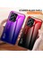 Xiaomi Için Redmi Note 12 4g Telefon Kılıfı Temperli Cam+Pc+Tpu Gradyan Cep Telefonu Kapak Sınıflandırıcı Mor (Yurt Dışından) 3