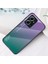 Xiaomi Için Redmi Note 12 4g Telefon Kılıfı Temperli Cam+Pc+Tpu Gradyan Cep Telefonu Kapak Sınıflandırıcı Mor (Yurt Dışından) 5