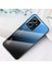 Xiaomi Için Redmi Note 12 4g Telefon Kılıfı Temperli Cam+Pc+Tpu Gradyan Cep Telefonu Kapak Sınıflandırıcı Mavi Siyah (Yurt Dışından) 5