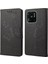 Xiaomi Redmi Için 10C Pu Deri Kelebek Çiçeği Baskılı Kılıf Stand Cüzdan Koruyucu Telefon Kapağı Strap-Black (Yurt Dışından) 1