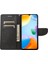 Xiaomi Redmi Için 10C Pu Deri Kelebek Çiçeği Baskılı Kılıf Stand Cüzdan Koruyucu Telefon Kapağı Strap-Black (Yurt Dışından) 3