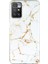 Xiaomi Redmi Için 10/10 2022/10 Prime/not 11 4g (Mediatek) Imd Mermer Desen Yumuşak Tpu Telefon Kapağı Şok Geçirmez Anti-Çizik Vaka-Beyaz (Yurt Dışından) 1