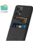 Xiaomi Redmi Için Note 12 Turbo/poco F5 5g Telefon Kılıfı Sert Pc+Kumaş Çift Kart Yuvaları Kapak Black (Yurt Dışından) 2