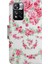 Çapraz Doku Deseni Deri Deri Stand Cüzdan Kapağı Flip Telefon Kılıfı Xiaomi Redmi Için El Kayışı ile Not 11 Pro 5g (Çin) (Mediak)/not 11 Pro+ 5g-Rose (Yurt Dışından) 4
