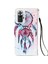 Koranda Tasarım Deseni Baskı Deri Telefon Stand Kılıfı Xiaomi Redmi Için Cüzdanlı Note 10 Pro 4g (Hindistan)/(Global)/note 10 Pro Max-Dreamcatcher (Yurt Dışından) 3
