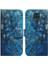 Xiaomi Redmi Için Desen Baskı Pu Deri Cüzdan Kılıfı Not 9/redmi 10X 4g-Flower (Yurt Dışından) 1