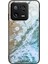 Xiaomi 13 Pro 5g Mermer Desen Anti-Çizelge Anti Cep Telefon Kılıfı Temperlenmiş Cam+Pc+Tpu Arka KAPAK-DL06 (Yurt Dışından) 1