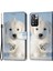Desen Baskı Manyetik Toka Standı Cüzdan Telefon Kılıfı Pu Deri+ Tpu Telefon Kapağı Xiaomi Redmi Için Kayış ile Not 11 Pro+ 5g/not 11 Pro 5g (Çin) (Mediatek) -A17 Köpek (Yurt Dışından) 1