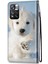 Desen Baskı Manyetik Toka Standı Cüzdan Telefon Kılıfı Pu Deri+ Tpu Telefon Kapağı Xiaomi Redmi Için Kayış ile Not 11 Pro+ 5g/not 11 Pro 5g (Çin) (Mediatek) -A17 Köpek (Yurt Dışından) 4