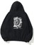 Unisex Give Love Back Ön Arka Baskılı Siyah Sweatshirt Hoodie 1