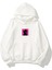 Unisex Black Panther Pembe Ön Arka Baskılı Beyaz Sweatshirt Hoodie 2