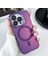 iPhone12 Pro Max Case Lens Film Imd Pc+Tpu Telefon Kapağı Magsafe-Purple ile Uyumlu (Yurt Dışından) 2