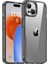 iPhone15 Şeffaf Tpu Frame Pc Için Anti Drop Telefon Kılıfı Geri Telefon Kapak Tercüman Siyah (Yurt Dışından) 1