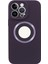iPhone13 Pro 6.1 Inç Anti-Drop Telefon Kapağı Logosu Için Magsafe Silikon+Pc Kılıfı ile Uyumlu Koruyucu Case-Dark Mor (Yurt Dışından) 1
