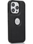 iPhone13 Pro Max Için 6.7 Inç Kasa Pu Deri Deri Deriz Damla Dayanıklı Telefon Geri Kapak Black (Yurt Dışından) 1