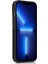 iPhone13 Pro Max Için 6.7 Inç Kasa Pu Deri Deri Deriz Damla Dayanıklı Telefon Geri Kapak Black (Yurt Dışından) 2