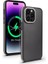 iPhone14 Pro Vaka Şok Geçirmez Mat Çift Renkli Tpu+Pc Telefon Kapak-Grey (Yurt Dışından) 1
