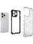 iPhone15 Pro-Cratch Anti-Cratch Tpu+Pc Telefon Kabuğu Petek Doku Kapağı Telefon Kılıfı Black (Yurt Dışından) 2