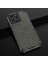 iPhone15 Pro-Cratch Anti-Cratch Tpu+Pc Telefon Kabuğu Petek Doku Kapağı Telefon Kılıfı Black (Yurt Dışından) 5