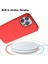 iPhone14 Pro Max Max Magnety Biyodedredbeble Telefon Kapak Kırmızısı (Yurt Dışından) 5