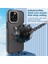 iPhone14 Pro Vaka Şok Geçirmez Mat Çift Renkli Tpu+Pc Telefon Kapak-Grey (Yurt Dışından) 3