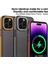 iPhone14 Pro Vaka Şok Geçirmez Mat Çift Renkli Tpu+Pc Telefon Kapak-Grey (Yurt Dışından) 4