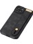 iPhone13 Case Bilekliği Için Morandi Stil Tpu+Pu Deri Anti-Drop Telefon Kapak Black (Yurt Dışından) 2