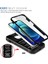iPhone15 Plus Pc+Tpu Kickstand Case Card Tutucu Telefon Kablosu Ipli Kamera Kapak Black (Yurt Dışından) 5