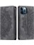 iPhone12 Pro Max Case Pu Pu Deri Magnetic Baskalı Stand Telefon Kapağı-Grey (Yurt Dışından) 1