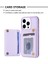iPhone15 Pro Cep Telefonu Kapağı Kickstand Card Tutucu Telefon Kabuk Doğumu Için Tpu+Pu Deri Kılıf (Yurt Dışından) 4