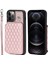 iPhone12/12 Pro 6.1 Inç Kickstand Pu Deri+Tpu Rfıd Engelleme Telefon Kabuğu Bilek Kayış Rose Altın (Yurt Dışından) 1