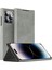 iPhone12 Pro Max Kılıf Kart Tutucu Nappa Doku Deri Telefon Kapak-Grey (Yurt Dışından) 1