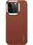 iPhone13 Pro Electroclating Geri Kapak Orijinal Inek Deri Kaplamalı Pc Koruyucu Telefon Vaka-Brown (Yurt Dışından) 1