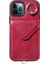 iPhone12/12 Için Pro Telefon Kılıfı Tutucu Koruyucu Crossbody Cover-Wine Red (Yurt Dışından) 2
